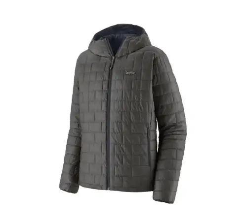 Patagonia Nano Puff Fitz Roy Trout Hoody Forge Grey