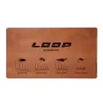 Heritage Leather Fly Tying Mat -sidontamatto loop