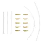 brass bottle tube Gold - LBOT16G 16mm