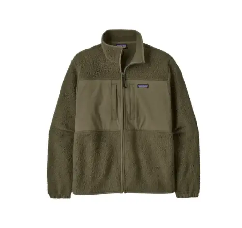 Patagonia Men's Retro Pile Patch Jacket Basin Green Retro Pile Patch Jacket BSNG